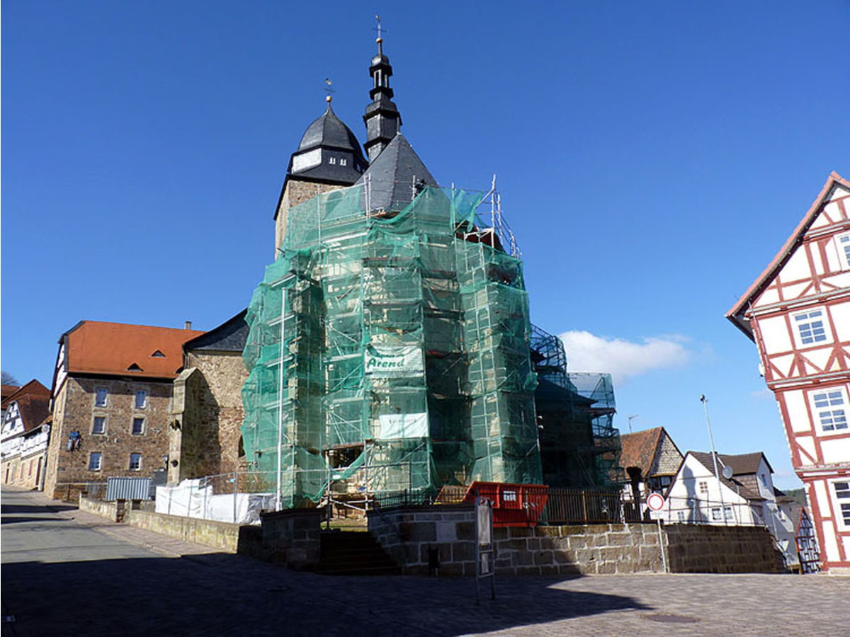 Kirchenrenovierung 2010 / 2011 (Foto: Karl-Franz Thiede)